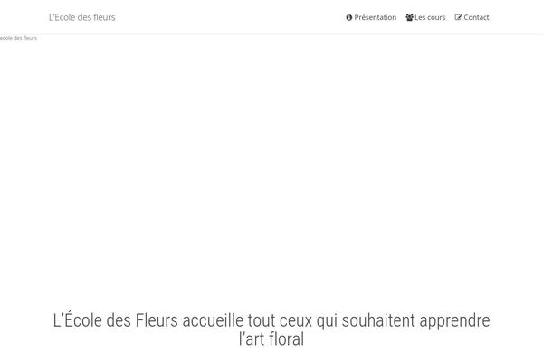 KLEO Child theme site design template sample