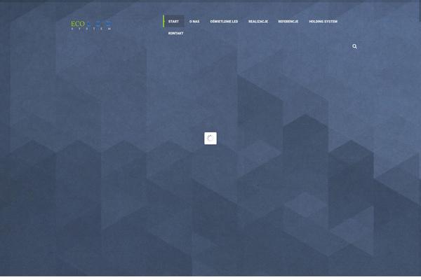 Ecoenergy theme site design template sample