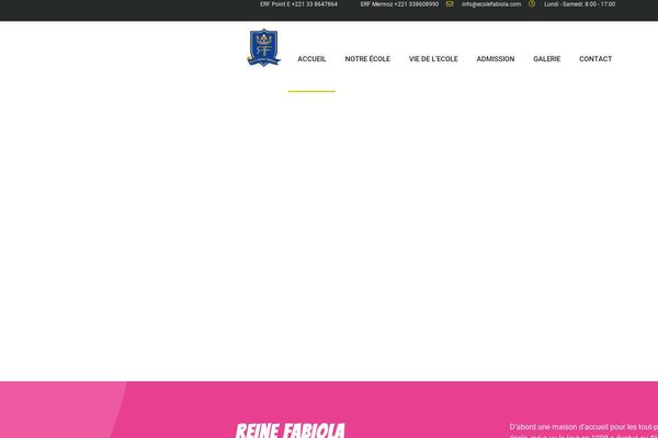 Site using Enfant-theme-extension plugin