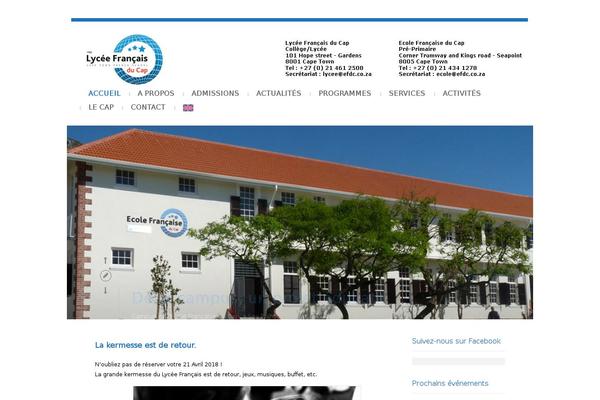 Statfort theme site design template sample