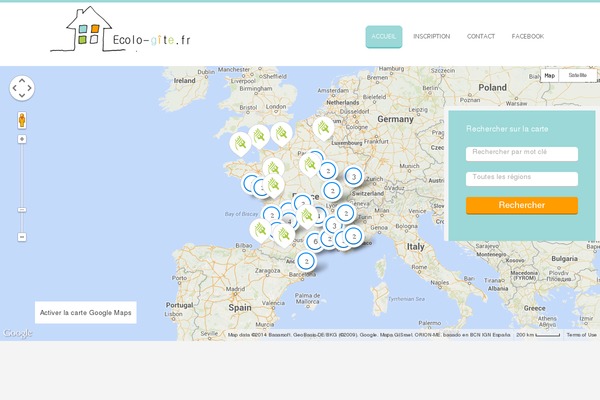 Business Finder theme site design template sample