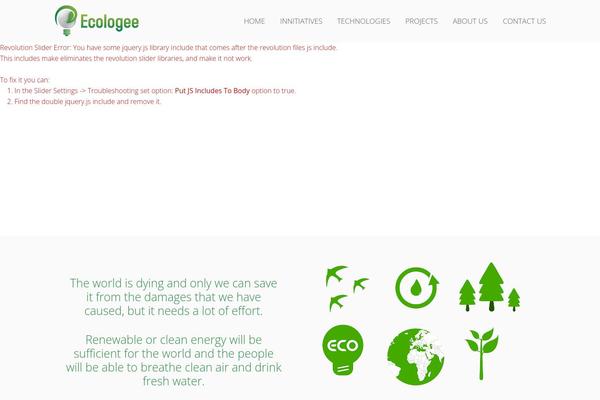 ecologee.net site used Dendrite