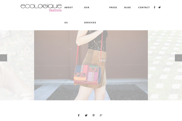 Stockholm theme site design template sample