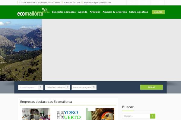 Directorys theme site design template sample