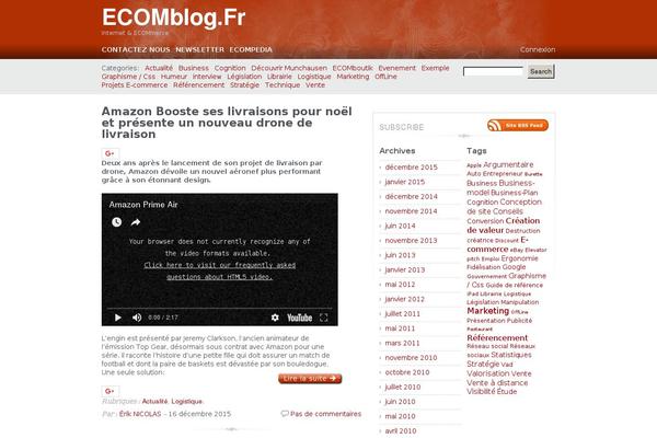 Carrington Blog theme site design template sample