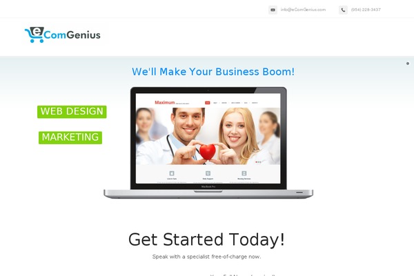 Florida theme site design template sample
