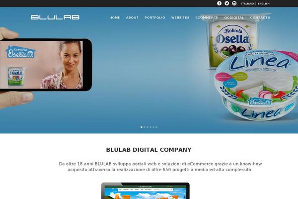 Hazel theme site design template sample