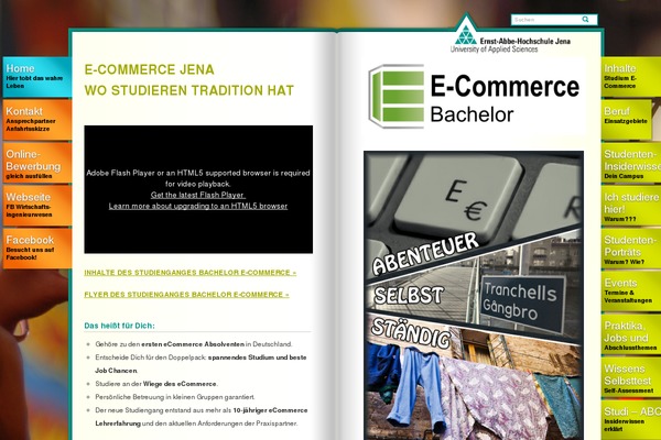 Ecb theme site design template sample