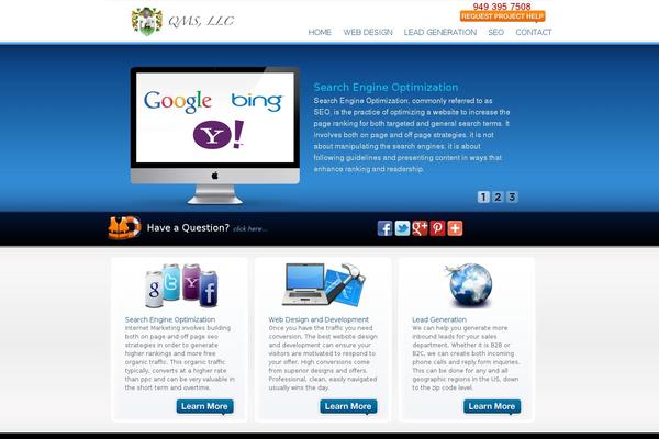 Mission News theme site design template sample