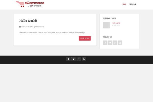 Site using OptimizeMember plugin