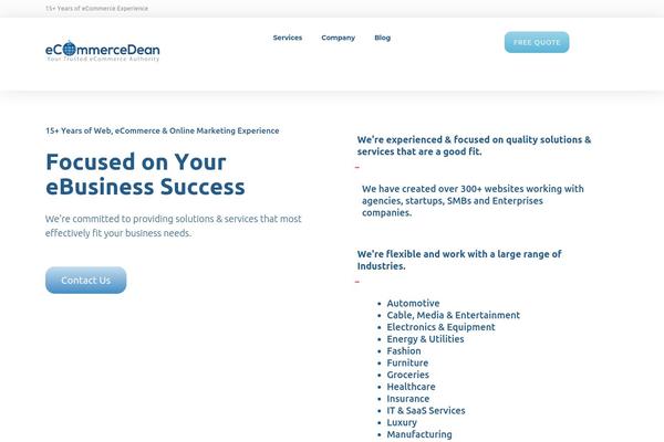 Site using Live Composer Page Builder plugin