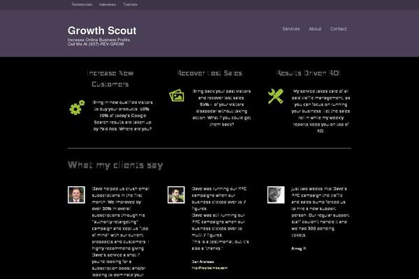 Appply theme site design template sample
