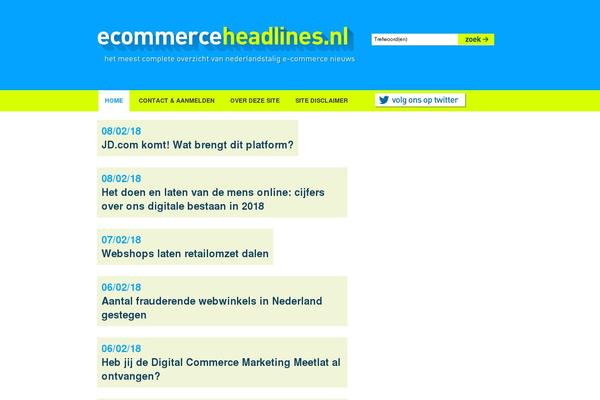 Magazeen theme site design template sample