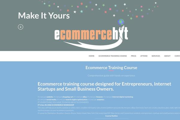 OneEngine theme site design template sample