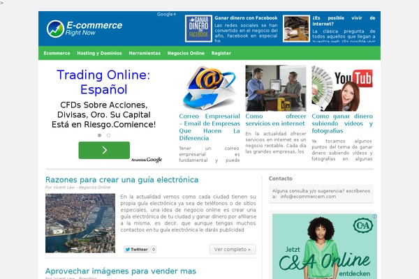 ecommercern.com site used Executive-theme2