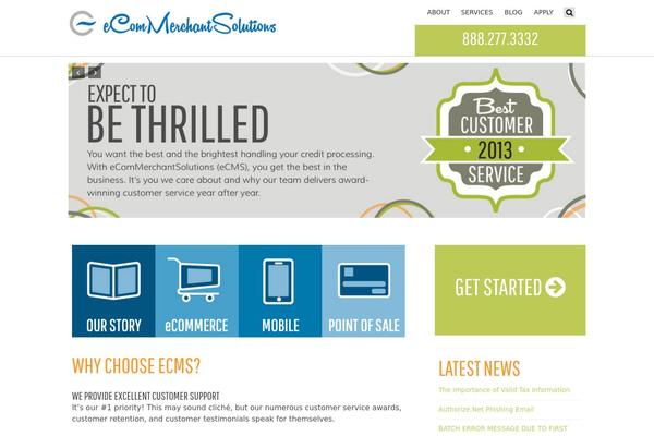 DMS theme site design template sample