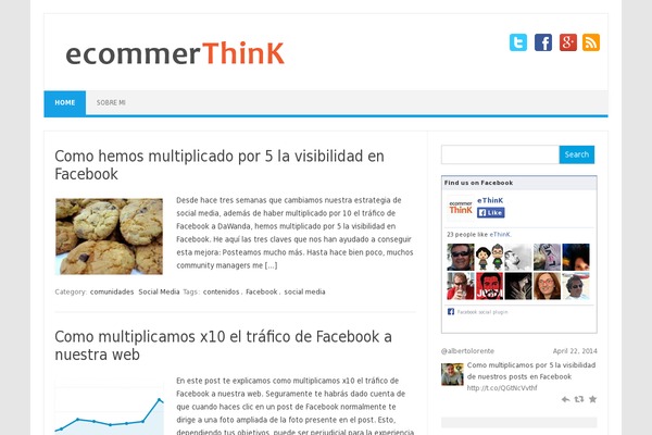 Spacious theme site design template sample