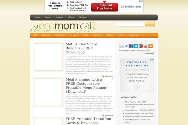 EarthlyTouch theme site design template sample