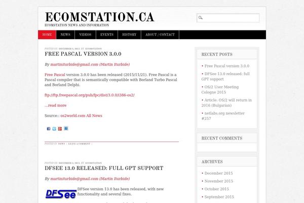 Diginews theme site design template sample