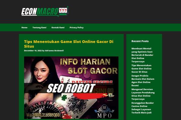 Site using Gp-premium plugin