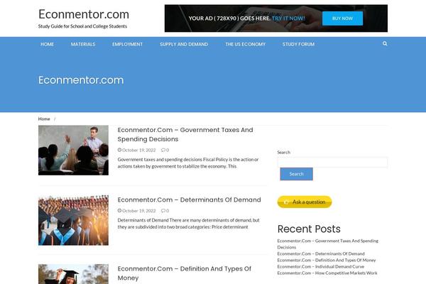 NewsMag theme site design template sample