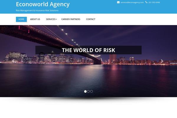 Enigma theme site design template sample