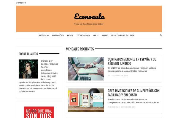 StyleBlog theme site design template sample