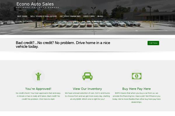 Cardealer theme site design template sample