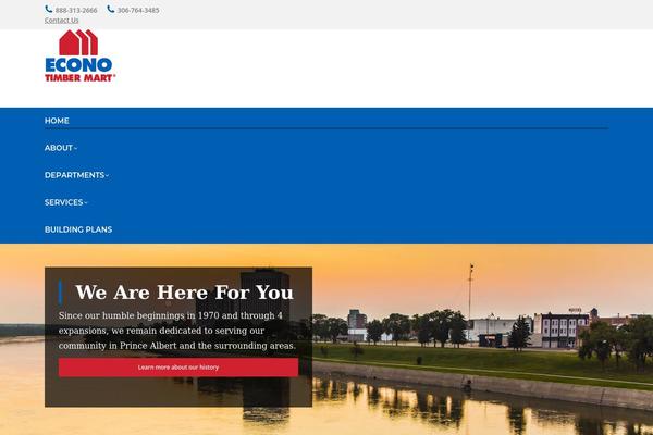 Site using Reusable-content-blocks plugin