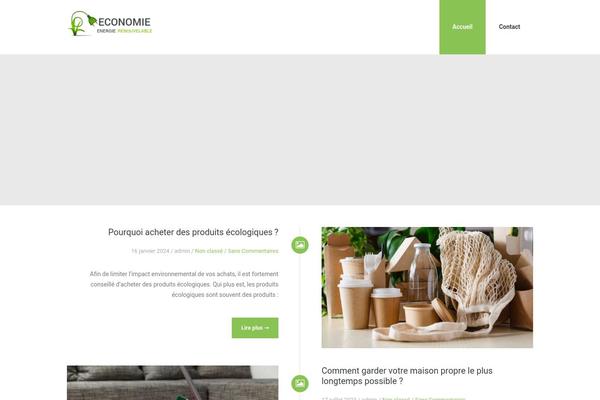 Homeland theme site design template sample