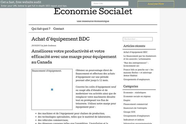 Mon Cahier theme site design template sample