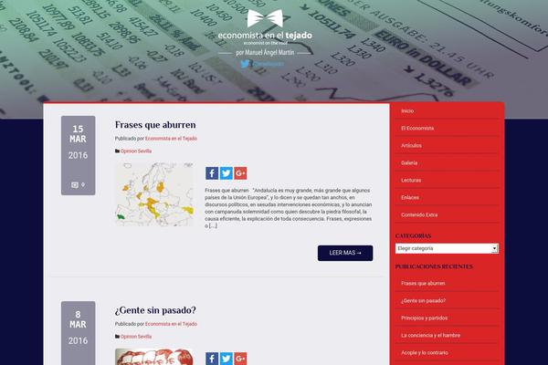 Ascent theme site design template sample