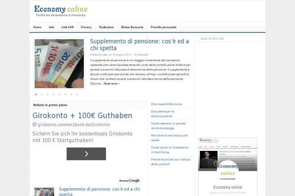 Site using Lazy Load plugin