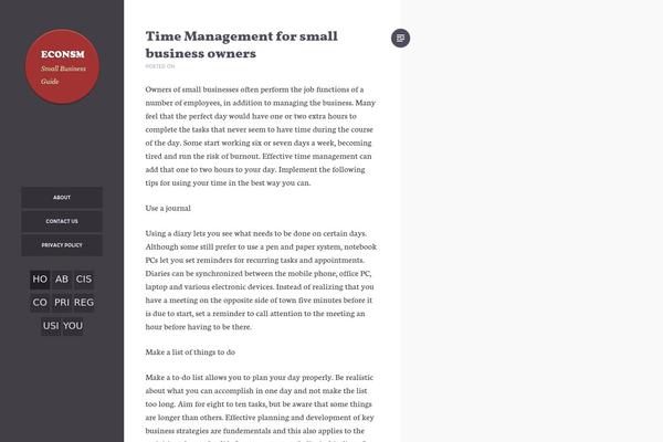 econsm.com site used Umbra