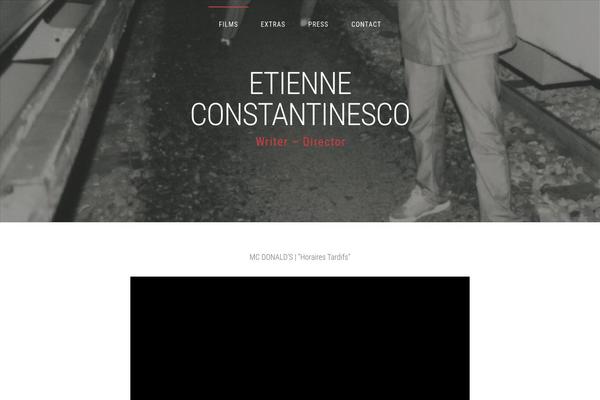 Fortunato theme site design template sample