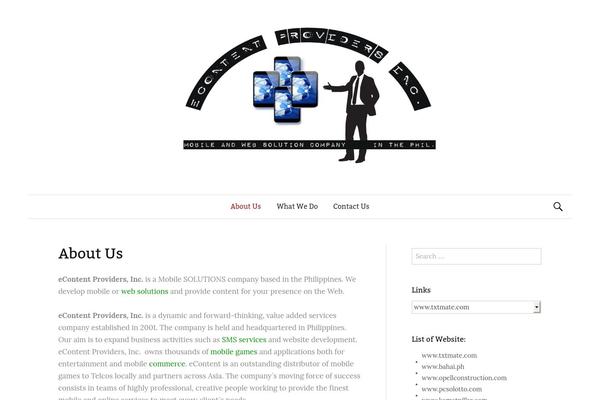 Graphy theme site design template sample