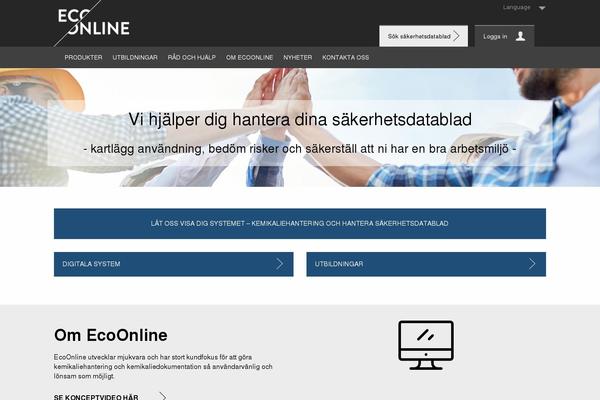 ecoonline.se site used Ecoonline