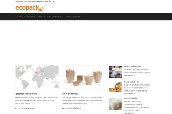 Fruitful theme site design template sample