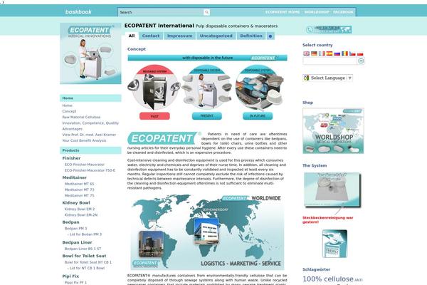ecopatent.net site used Boskbook