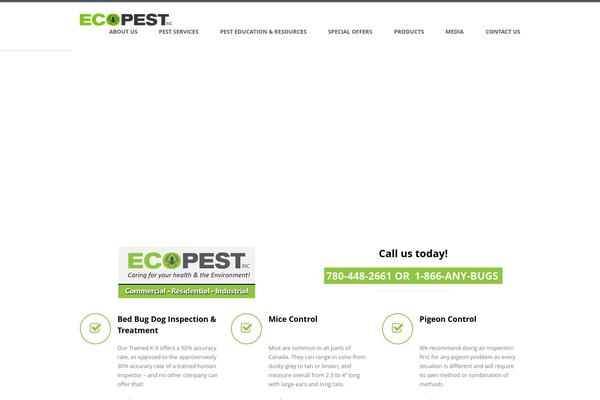 Trinity theme site design template sample