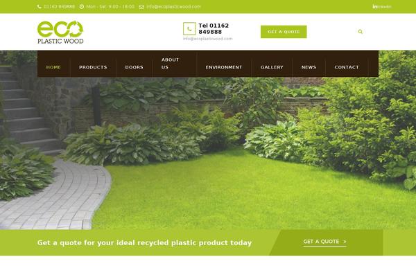 Structure theme site design template sample