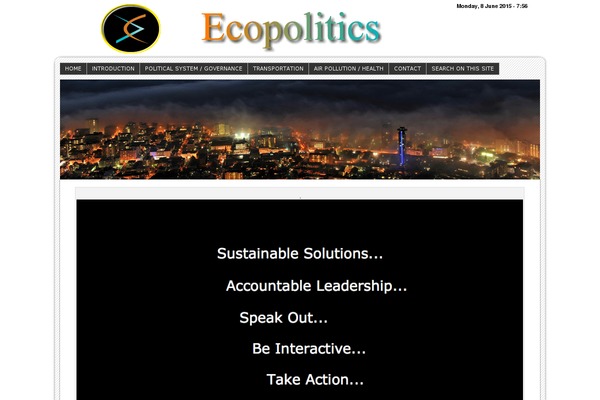 ecopolitics.ca site used Child-education