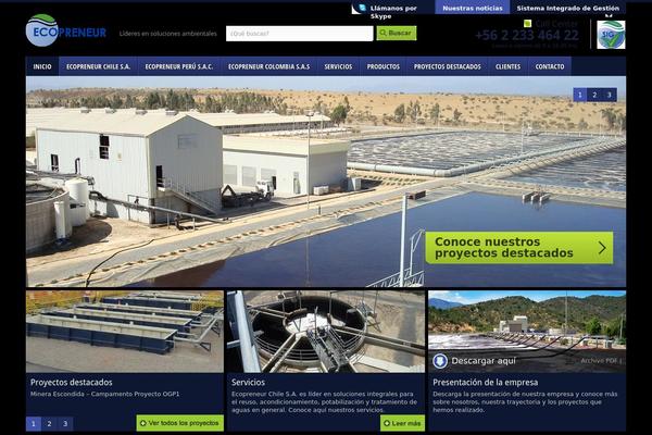 ecopreneur.cl site used Ecopreneur