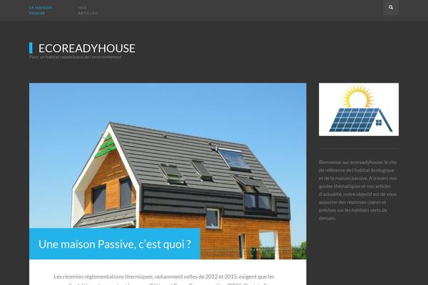ecoreadyhouse.com site used Bloggo