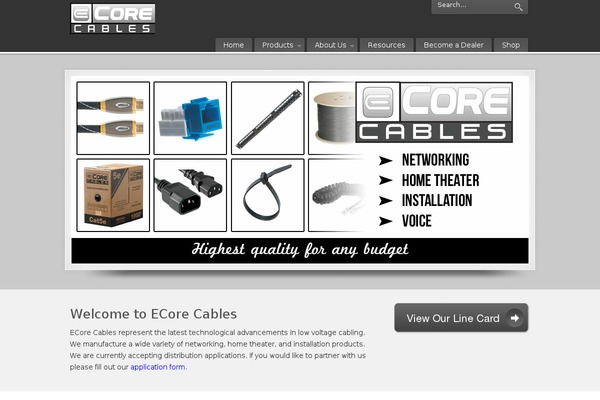 PureVISION theme site design template sample