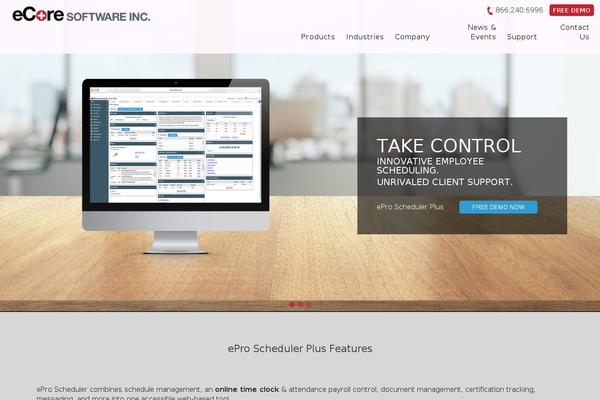 ecoresoftware.com site used Ecore