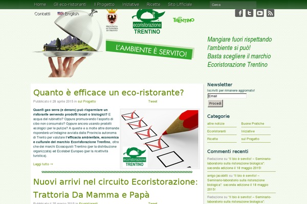 ecoristorazionetrentino.it site used Putte