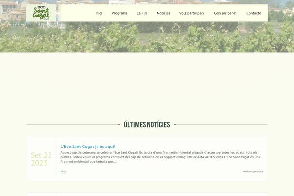 Ecobox theme site design template sample