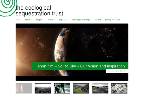 Oxygen Child theme site design template sample