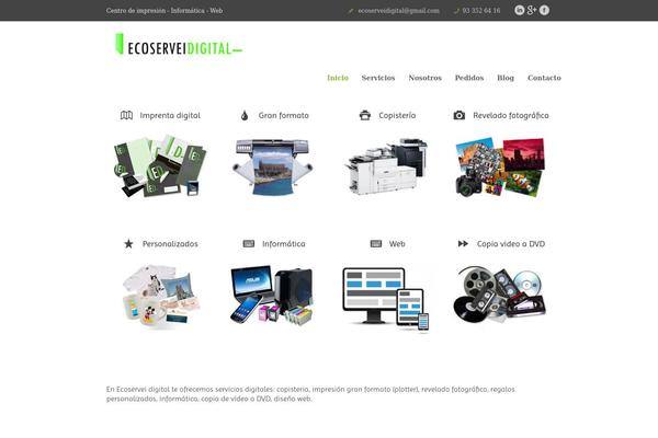 Bigwig theme site design template sample